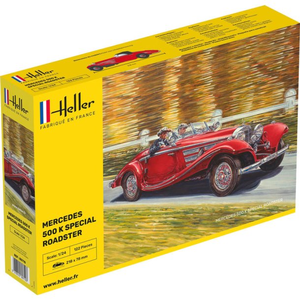 Heller 500 K Special Roadster - Modellbil 1:24