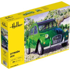 Heller Citroen 2 CV - Modelbil 1:24