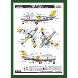 Hobby Boss F-86F Sabre 1:18 - Modelfly