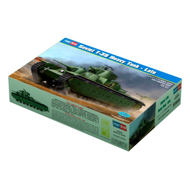 Hobby Boss Soviet T-35 Heavy Tank 1:35 - Modelkampvogn