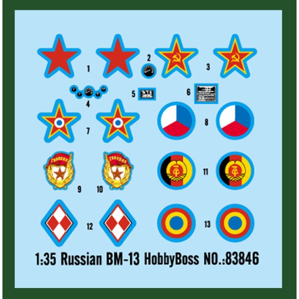Hobby Boss Russian BM-13 1:35 modellastbil
