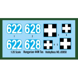 Hobby Boss Hungarian 44M Tas 1:35 modelkampvogn
