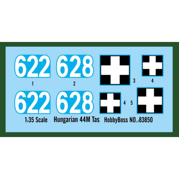 Hobby Boss Hungarian 44M Tas 1:35 modelkampvogn