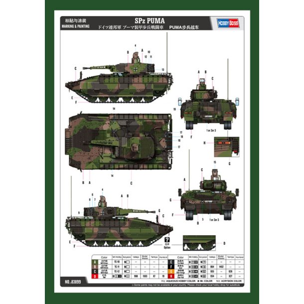 Hobby Boss SPz PUMA 1:35 modelkampvogn