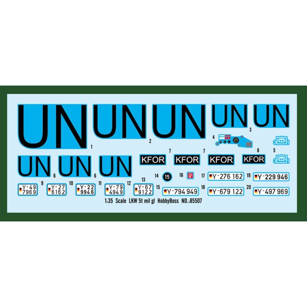 Hobby Boss LKW 5t mil gl 1:35 modellastbil