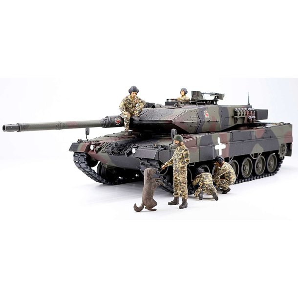 ICM Leopard 2A6 kampvogn fra the Armed Forces of Ukraine - 1:35