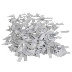 Konfettirr med slvstrimler