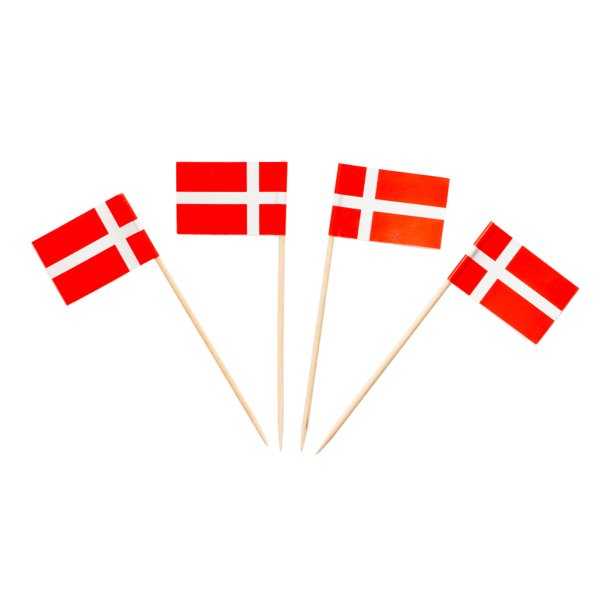 Sm papirsflag p trpind