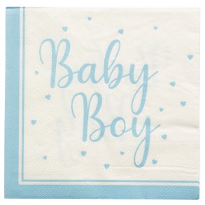 Servetter Baby Boy - 16 st.