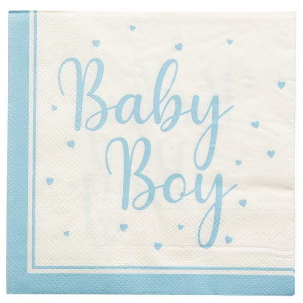 Servietter Baby Boy - 16 stk.