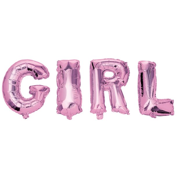 Folieballon "GIRL"