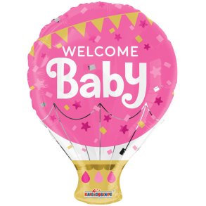 Folieballon Welcome Baby