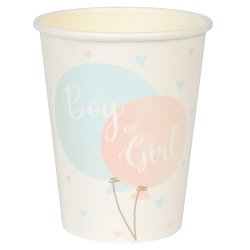 Papkrus til Babyshower 8 stk. 