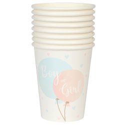 Papkrus til Babyshower 8 stk. 