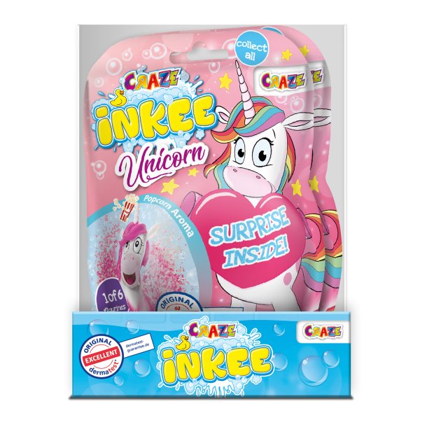 Enhjrning badebombe med duft