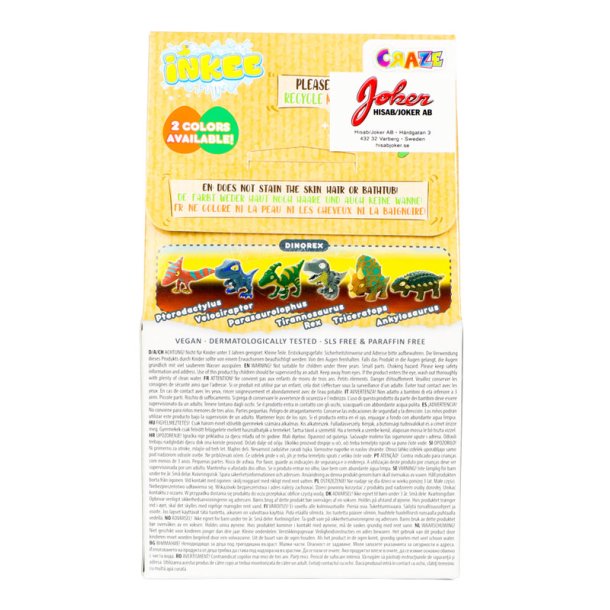 Dino Rex badebombe med duft