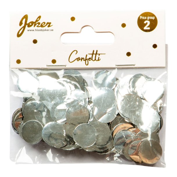 Slv konfetti i plast