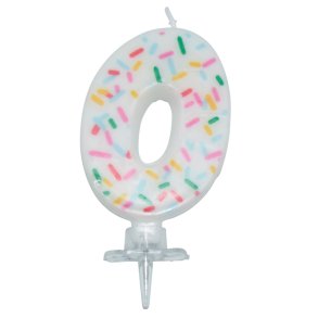 F�dselsdagslys med tallet 0