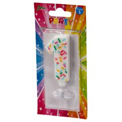 Fdselsdagslys med tallet 1