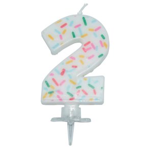 F�dselsdagslys med tallet 2