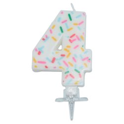 Fdselsdagslys med tallet 4