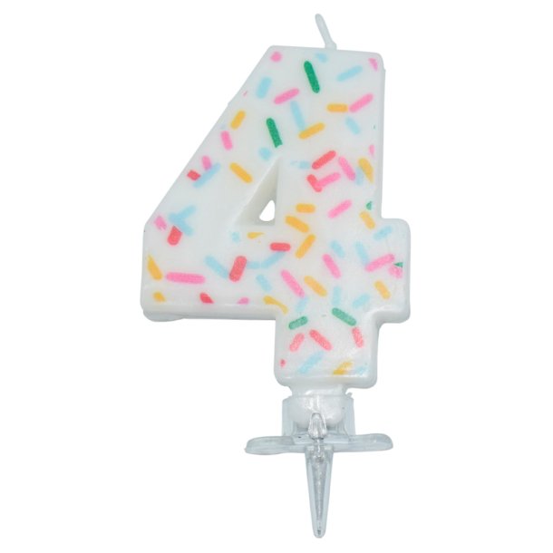 Fdselsdagslys med tallet 4