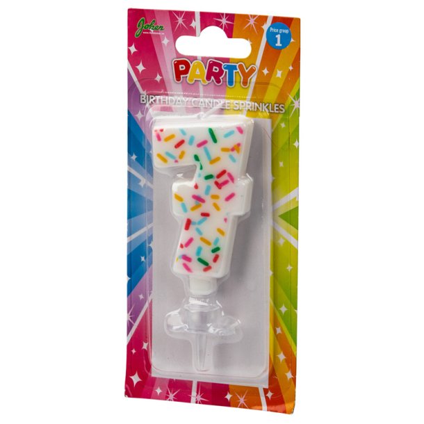 Fdselsdagslys med tallet 7