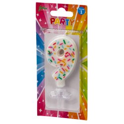 Fdselsdagslys med tallet 9