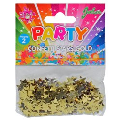 Stjerne konfetti i guld