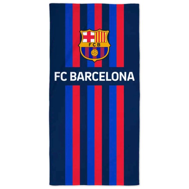FC Barcelona badehndklde 70 x 140 cm.