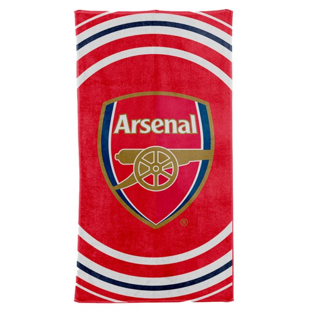 Arsenal badehndklde 70 x 140 cm.