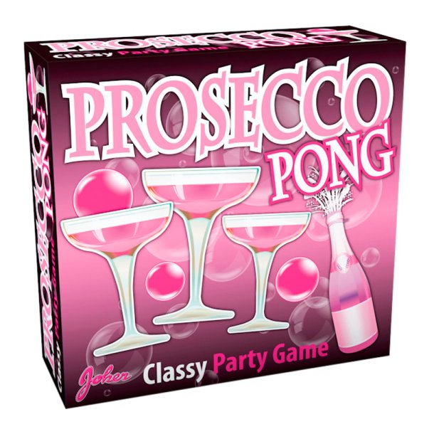 Prosecco Pong drickspel