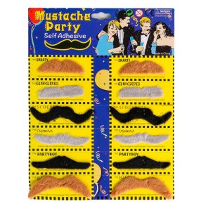 12 olika mustascher