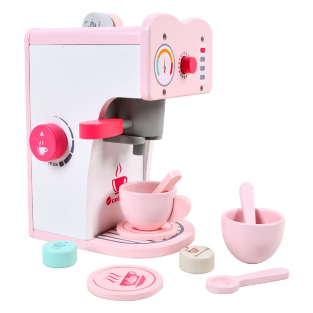 Legetjs Kaffemaskine i Tr  Barista