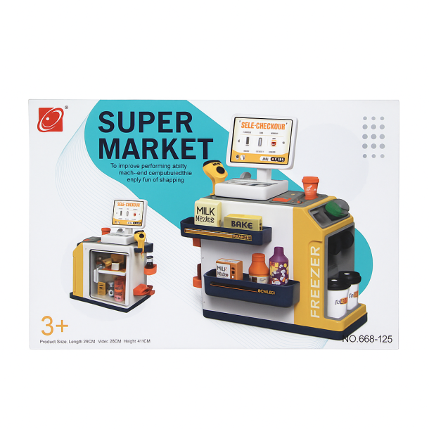 Legetjs supermarkedet 