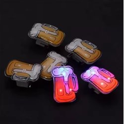 Broche Pins lkrus Blinkede LED