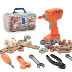 DIY Byggest til Brn  144 Dele Vrktjskasse