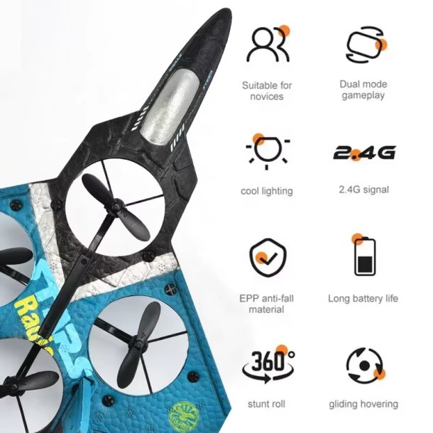 4XRC STEER FALCON  Fjernstyret Fly (14 r+)