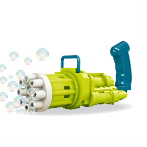 Gatling Bubbelpistol fr barn - Elektrisk bubbelmaskin med 8 hl