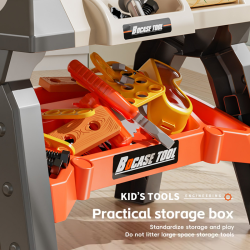 Brnevrkstedsbord med Vrktj  63 dele inkluderet