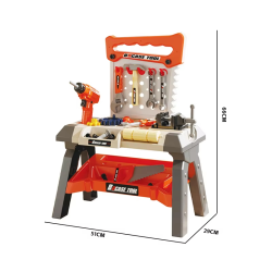 Brnevrkstedsbord med Vrktj  63 dele inkluderet