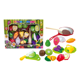 Legemad i plastik  16 dele