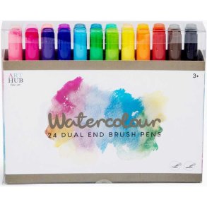 24pk akvareltusch