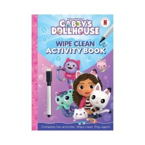  Gabbys dockhus-bok med avtorkningspapper