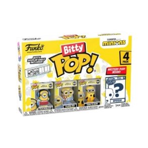 Funko Bitty Pop: Minions - Rullskridskokning Stuart 4-pack