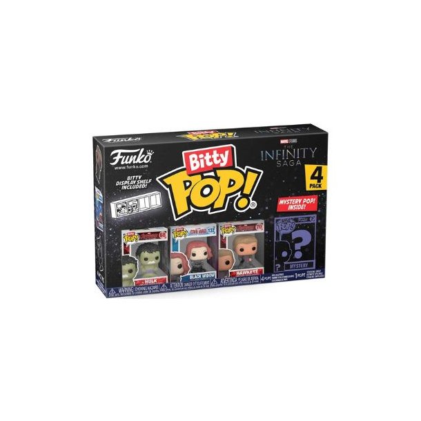 FUNKO BITTY POP: Marvel - Hulk 4pk