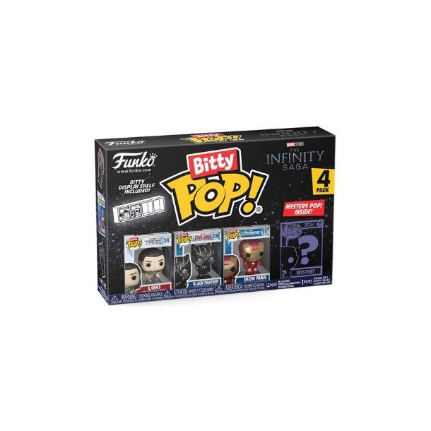 FUNKO BITTY POP: Marvel - Loki 4pk