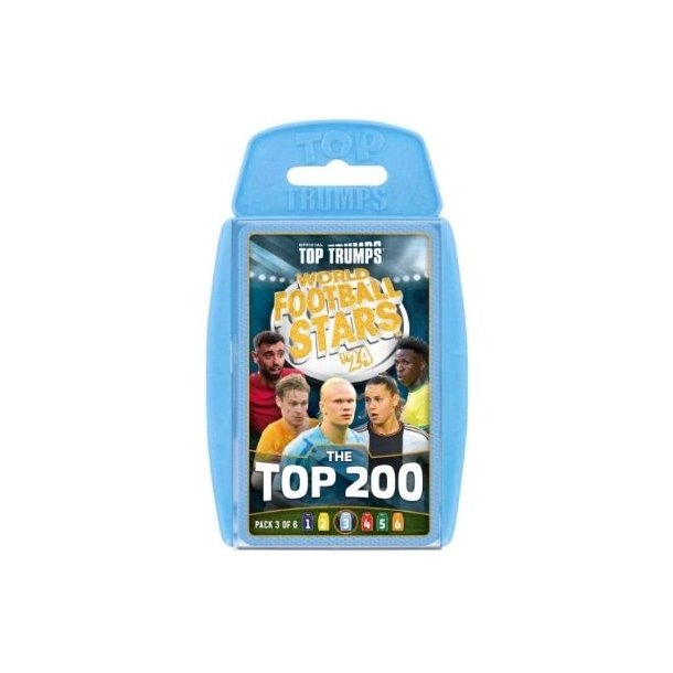 Top Trumps World Football Stars Top 200 - Pak 3