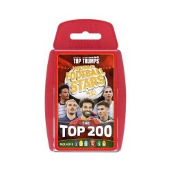 Topp Trumps Vrldsfotbollsstjrnor Topp 200 - Paket 4