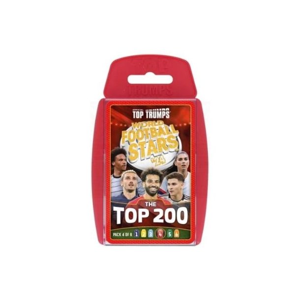 Top Trumps World Football Stars Top 200 - Pak 4